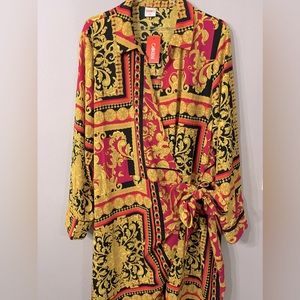 Kohls Intempo faux wrap dress